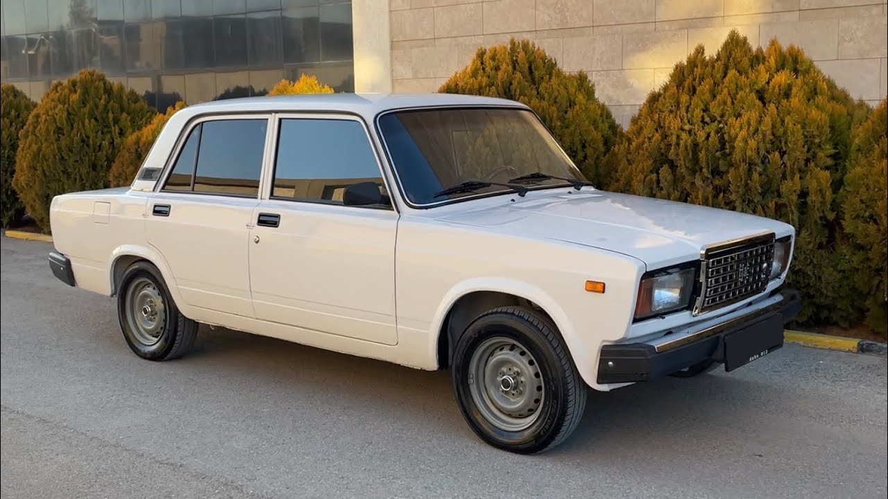 ВАЗ 2107 С САЛОНОМ ПРИОРА2, ЭУР, ЩИТОК, КЛИМАТ КОНТРОЛЬ - YouTube