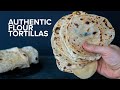 How to make the Best Authentic Flour Tortillas | 4 Ingredient Tortillas