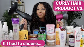 If I had to choose... MY FAVORITE CURLY HAIR PRODUCTS! Product VS! | BiancaReneeToday
