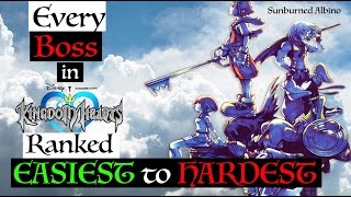 All Kingdom Hearts Bosses Ranked Easiest to Hardest