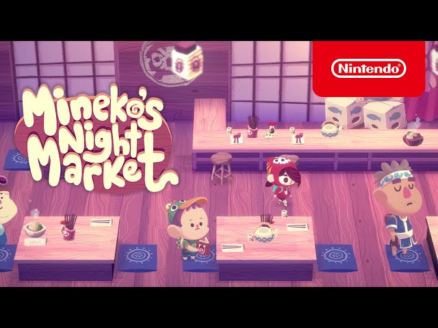 Image Mineko&#39;s Night Market - Meet the Town Trailer - Nintendo Switch