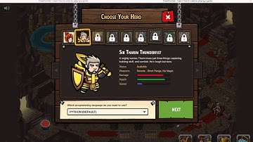 How to code a Game easily- Code Combat- Part 1