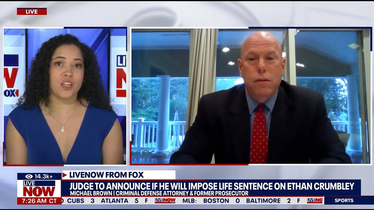 Criminal Defense Attorney Michael Brown interview on Ethan Crumbley on FOX LIVE NOW