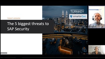 The 5 Biggest Threats to SAP Security | Turnkey Consulting Virtual Event - Beyond the Application