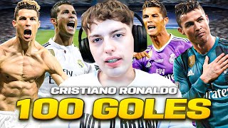 DAVOO XENEIZE REACCIONA A LOS 100 MEJORES GOLES DE CR7 EN EL REAL MADRID (2009-2018)