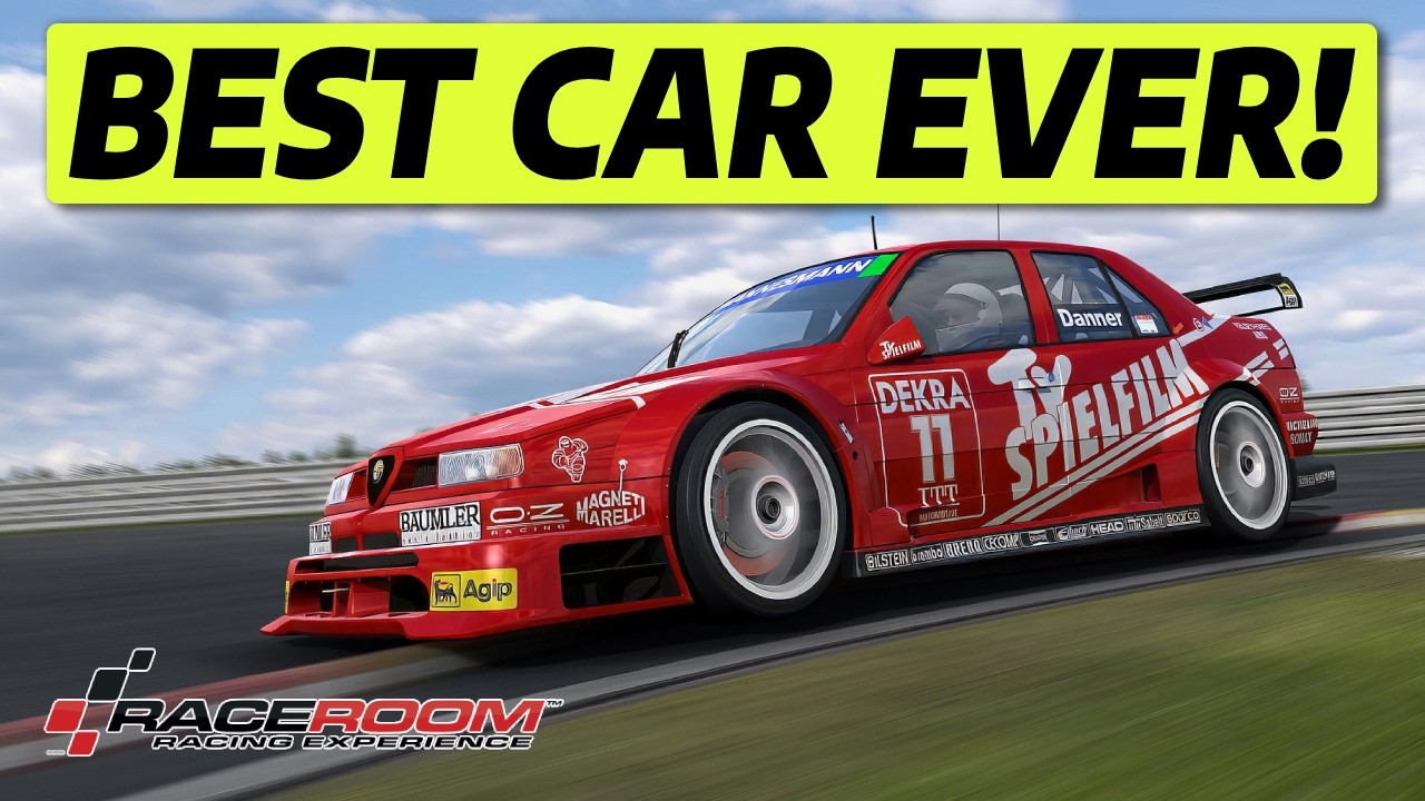 The MIGHTY Alfa Romeo 155 V6 Ti at SILVERSTONE is just pure MAGIC