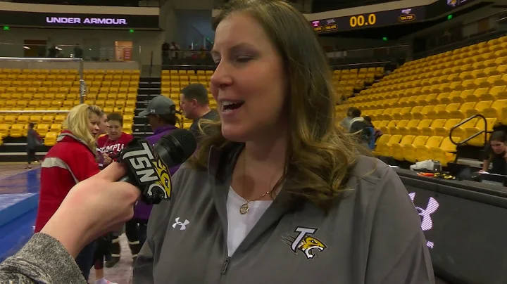 Towson Gymnastics Head Coach Vicki May Discusses W...