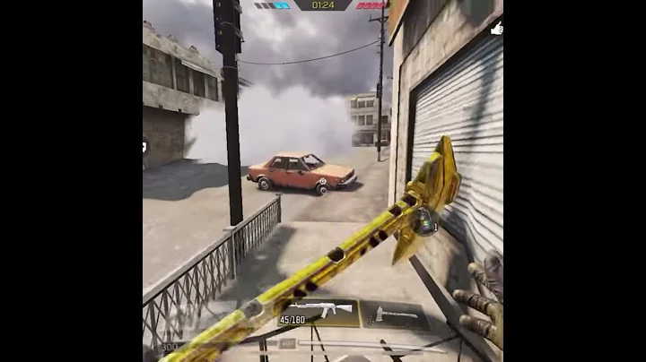 1 v 4 Axe Clutch on Crossfire - COD Mobile Search & Destroy Ranked Highlights #shorts