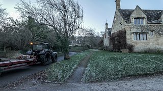 A Freezing Morning Cotswold Walk in the Village of Saintbury by Out and about Walking 4,726 views 4 months ago 25 minutes