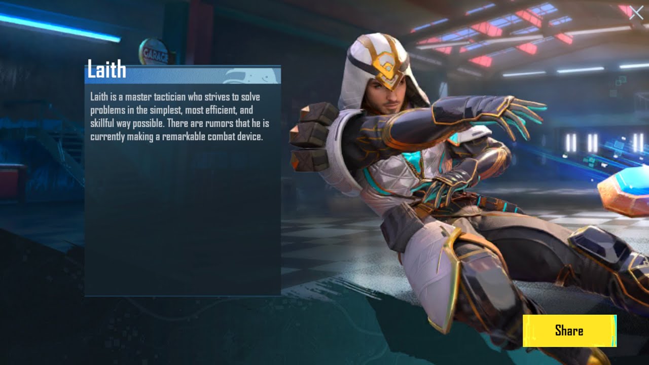 New Character Laith In PUBG Mobile