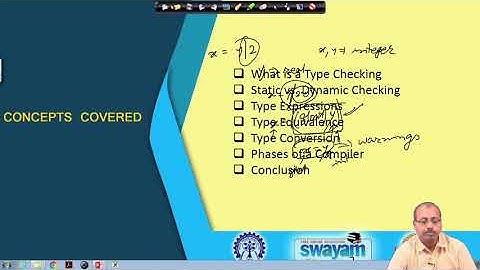 Lecture 39: Type Checking