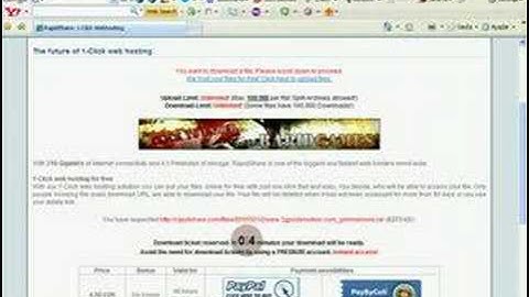 How To Use RapidShare