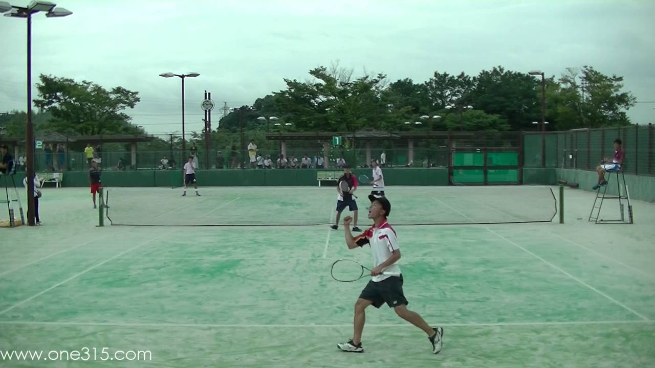 大学ソフトテニス　西カレ2016　男子準々決勝　井原山本ー岡田掃部