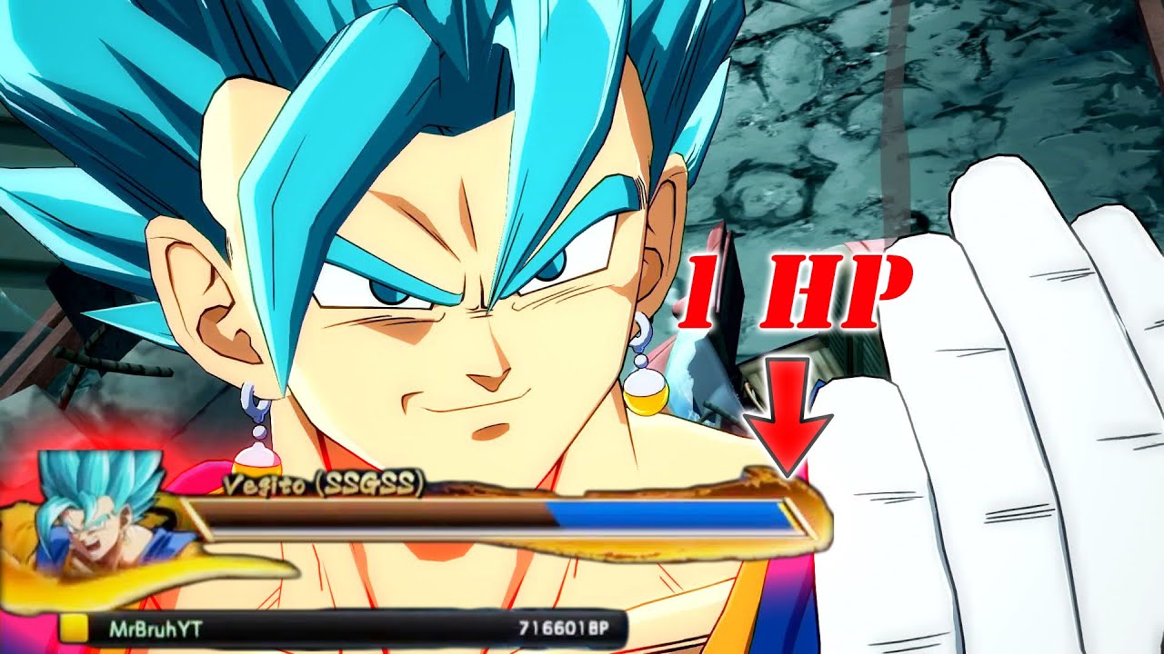 I'm the Best vegito player out there (Dragon Ball fighter Z) - YouTube
