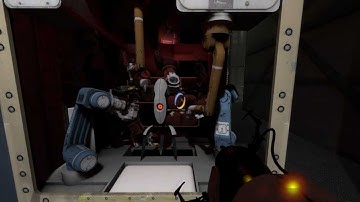 Portal 2 walkthrough - Chapter 5: The Escape - Turret Manufacturing
