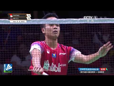 Anthony Ginting vs Lee Zii Jia | Final 2020 Badminton Asia Team Championships