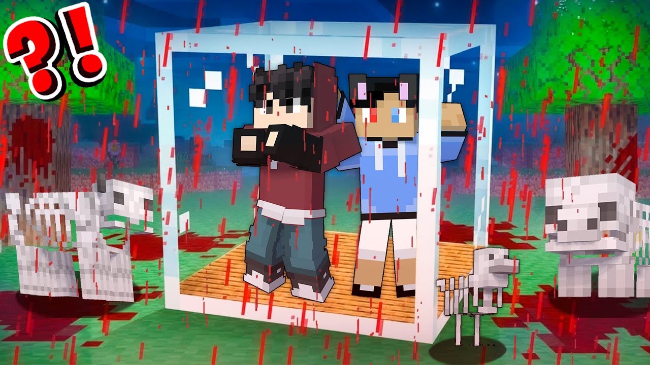 Deadly BLOOD RAIN Vs Glass DOOMS DAY Bunker In Minecraft! - YouTube
