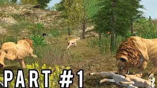 Lion Simulator - Wildlife Hunting Adventure | All lvls Gameplay #1 screenshot 2
