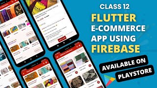 Flutter ecommerce app using firebase with admin panel | How to login user with flutter firebase auth