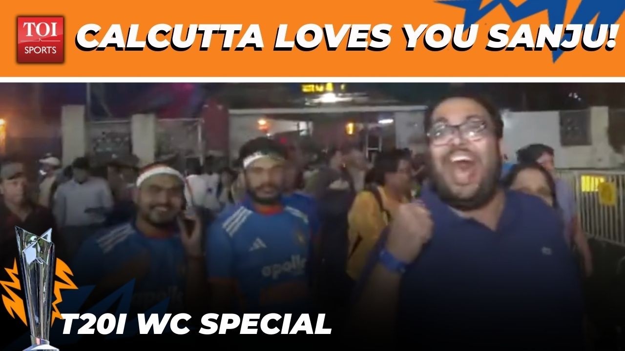 Sanju Samson becomes darling of Eden Gardens | T20 World Cup