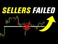 Sellers failed the morning gap down