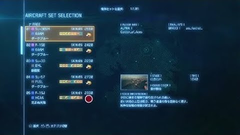 ACE COMBAT 7 1v1 Su-30SM vs Rafale M