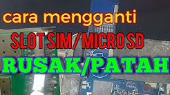 Cara mengganti slot sim card/micro sd yg patah - Durasi: 7.48. 