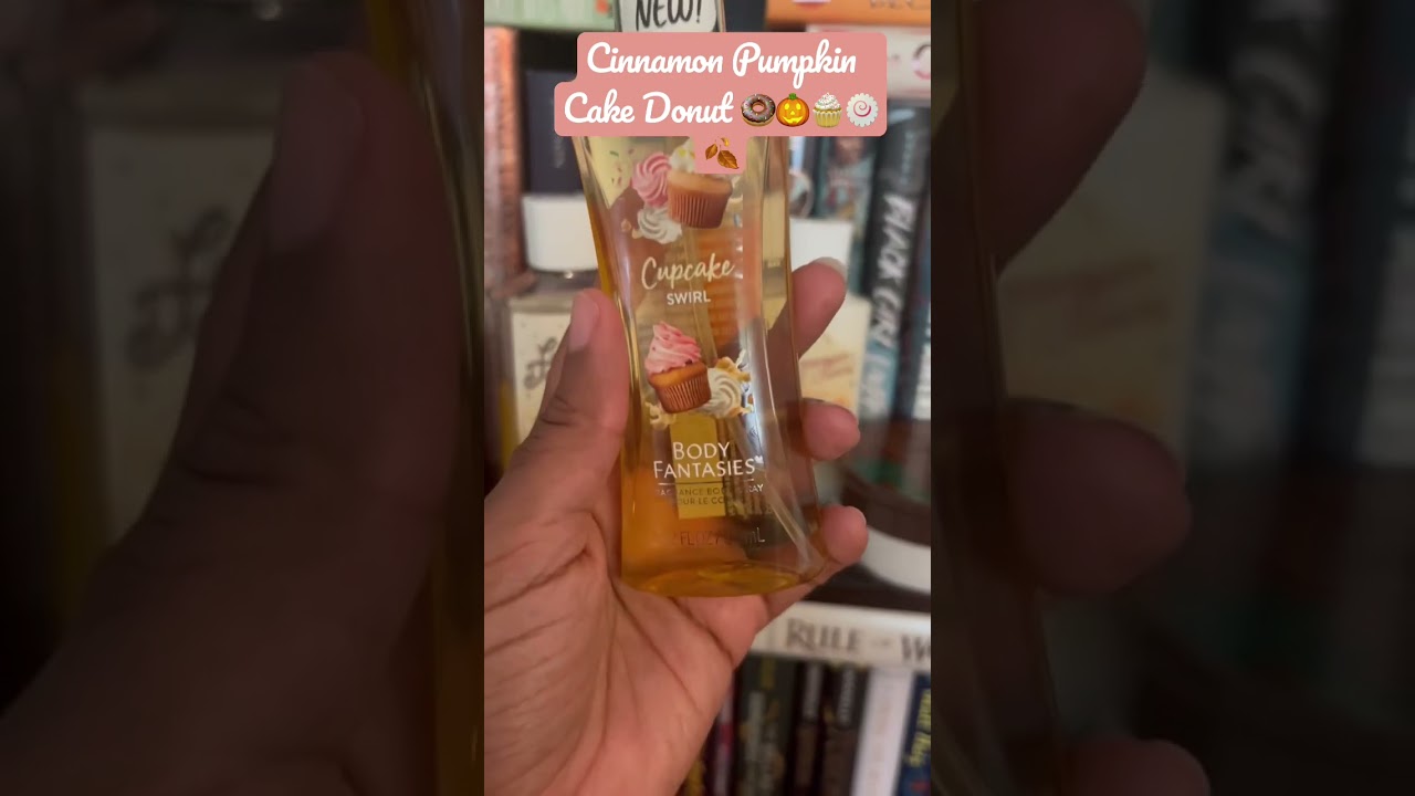 Cinnamon Pumpkin CupCake Donut Swirl |Sweet Cinnamon Pumpkin| BodyFantasies 