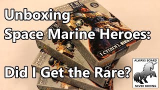 Space Marine Heroes Unboxing (Part 2) - Did I Get the Rare One?