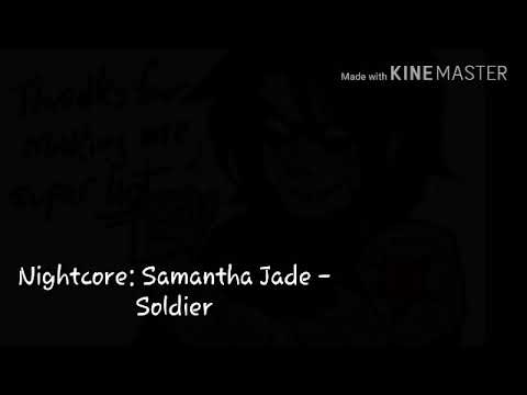 animacja kultury (old)💋SPECJAL FOR 300 SUBS💋Nightcore: Samantha Jade - Soldier