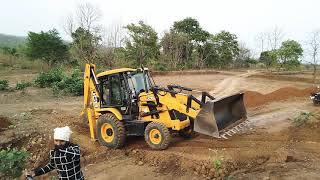 JCB Backhoe Machine Working Mud | JCB Dozer Pulling | JCB 3DX machine | JCP Dozer video | jcb video