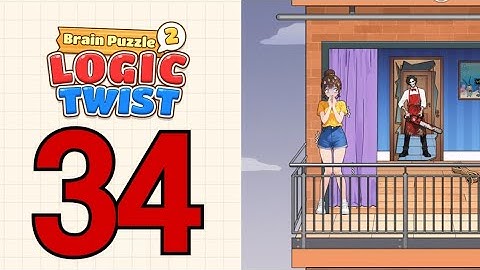 Brain Puzzle 2 Logic Twist Level 34 Sky Escape