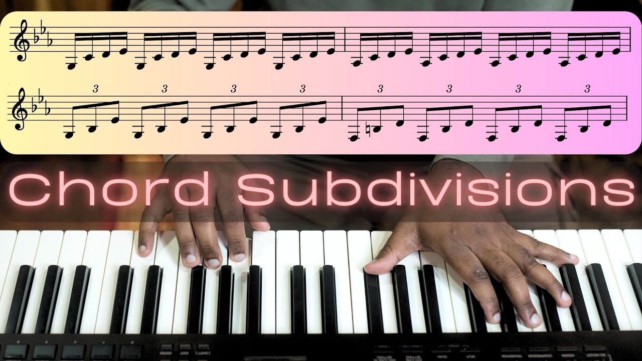 Piano Arpeggios over ALL Possible Beat Divisions ➗ | 2,3,4,5,6,7,8 |