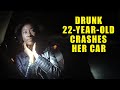 Drunk Woman Admits to Consuming 2 Drinks and 4 Shots After Crash