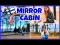 Finnish trendy mirror cabin tour  overnight in a luxury cabin fineng subs