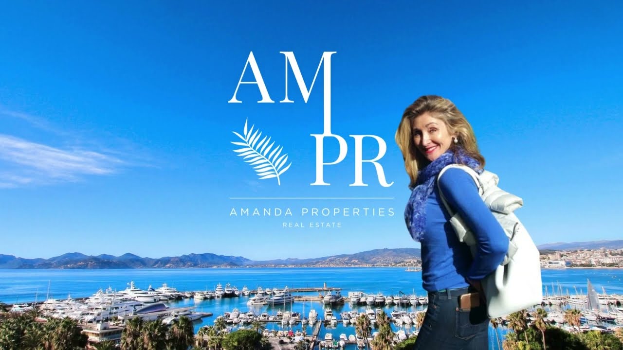 Cannes: villa de plain-pied vue mer panoramique