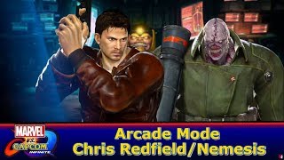 Marvel vs. Capcom: Infinite - Arcade Mode: Chris Redfield/Nemesis