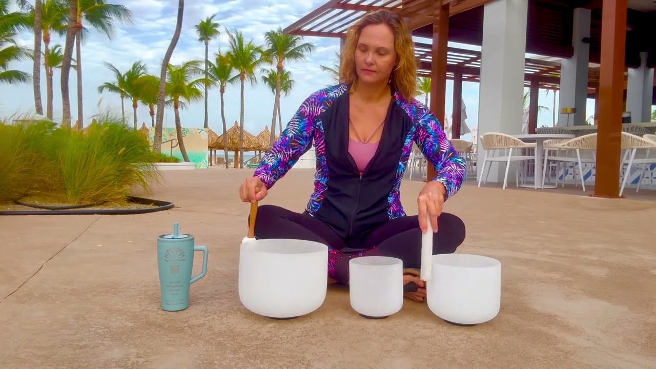 90-Second Reset: Crystal Sound Bath in Aruba