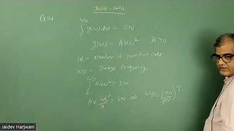 𝐐𝟐𝟏 𝐏𝐀𝐑𝐓 𝐁 | 𝐂𝐒𝐈𝐑-𝐍𝐄𝐓 𝐉𝐮𝐧𝐞 𝟐𝟎𝟐𝟏 | 𝐒𝐨𝐥𝐢𝐝 𝐒𝐭𝐚𝐭𝐞 𝐏𝐡𝐲𝐬𝐢𝐜𝐬 | 𝐋𝐚𝐭𝐭𝐢𝐜𝐞 𝐕𝐢𝐛𝐫𝐚𝐭𝐢𝐨𝐧 | 𝐃𝐫. 𝐉𝐚𝐢𝐝𝐞𝐯 𝐇𝐚𝐫𝐣𝐰𝐚𝐧𝐢