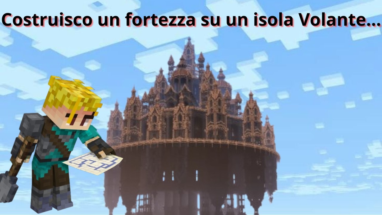 Costruisco una FORTEZZA SU UN ISOLA VOLANTE!!! FACTOL server Ep. 10