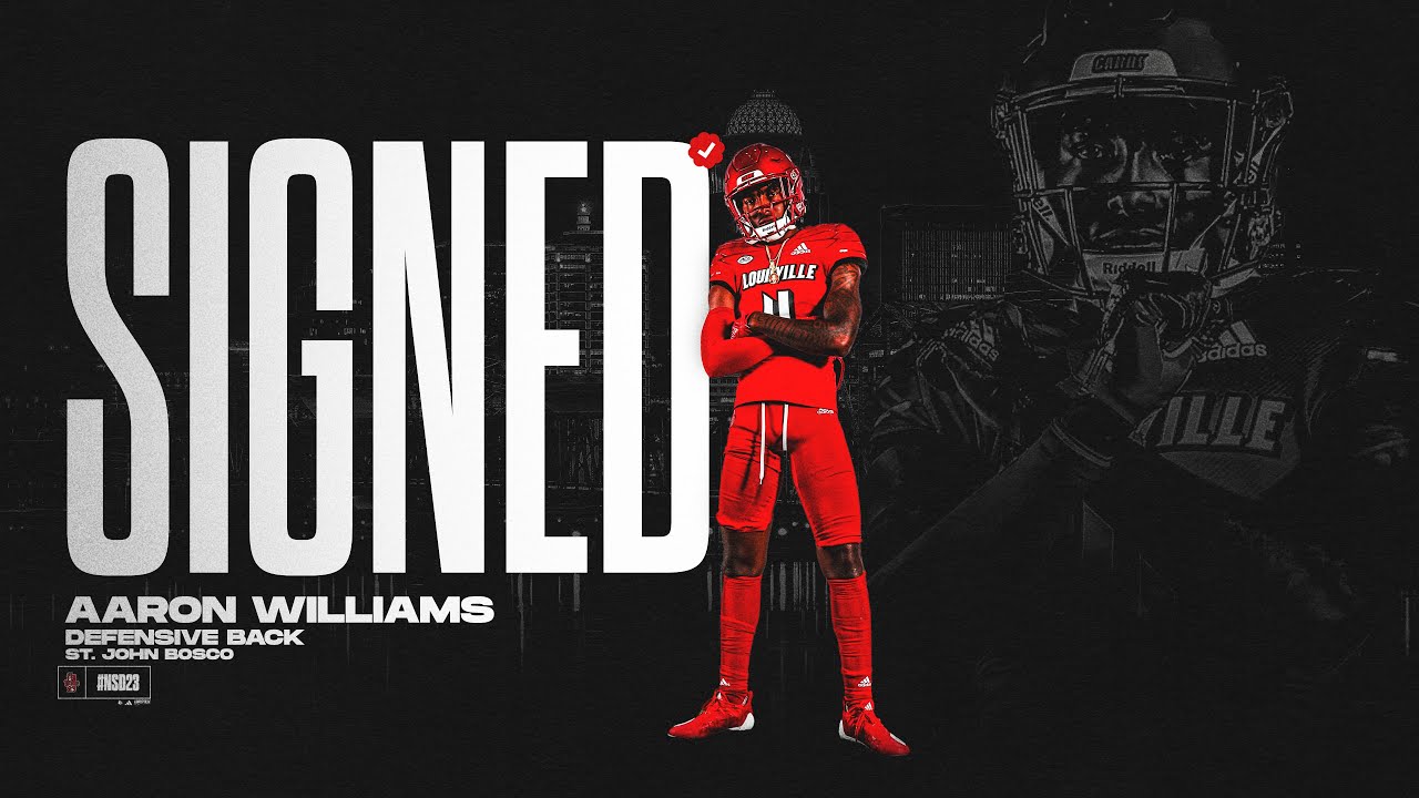 Highlights & Evaluation: Louisville CB Commit Aaron Williams - Sports  Illustrated Louisville Cardinals News, Analysis and More