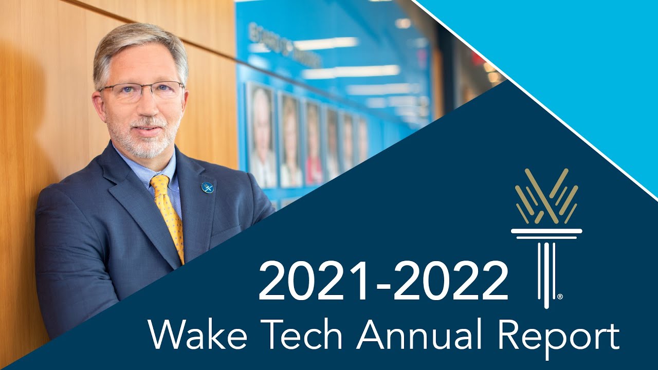 Wake Tech 202122 Annual Report YouTube