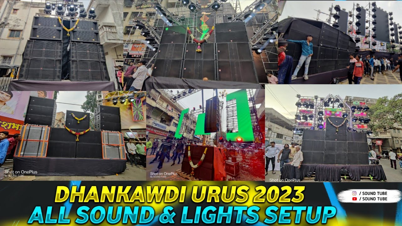 Dhankawadi Urus 2023 All Sound & Lights Setup | Lovers Group | Shivsparsh Group | Friends Group