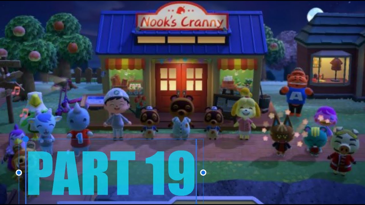 ANIMAL CROSSING NEW HORIZONS LIVE STREAM! DODO CODE!! PART 19 - YouTube