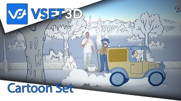 Cartoon Virtual | Set Vset3D