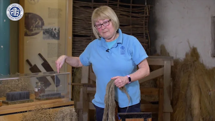 How flax is processed - Free online tour with Lisburn Museum