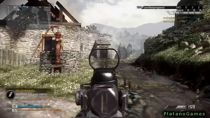 Call of Duty Ghosts PS4 - Stonehaven - Team Deathmatch - Offline Bots - HD