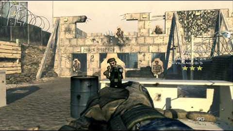 MW2 Spec Ops The Pit 22.5 Seconds Slow Motion