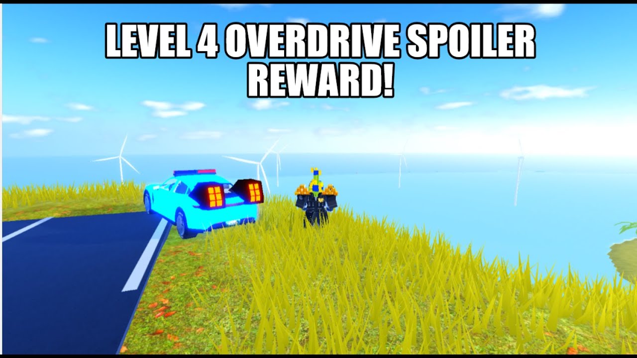 Getting Level 4 in Roblox Jailbreak and reviewing it! Overdrive Spoiler