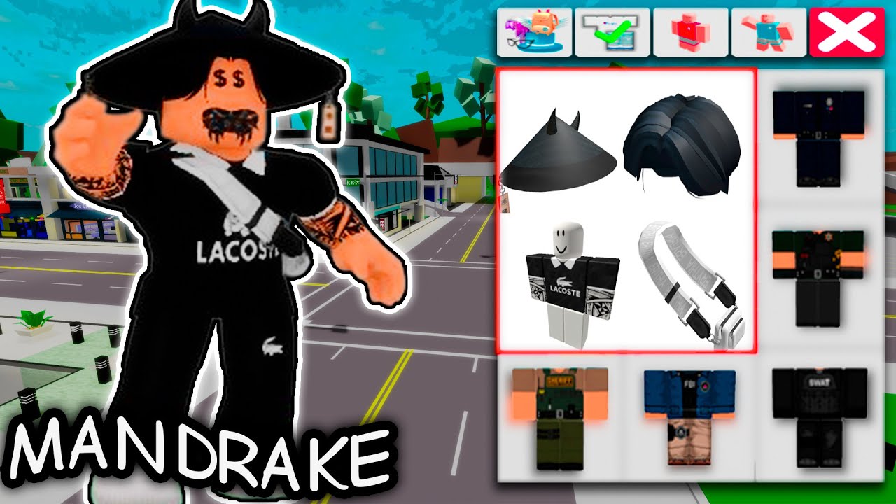 cabelo mandrake no roblox｜Pesquisa do TikTok